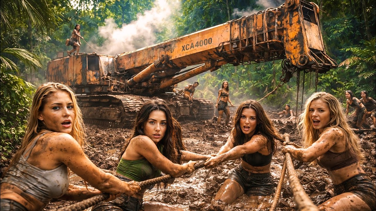 Girl Restores ABANDONED XCA4000 Crane From a Muddy Pond