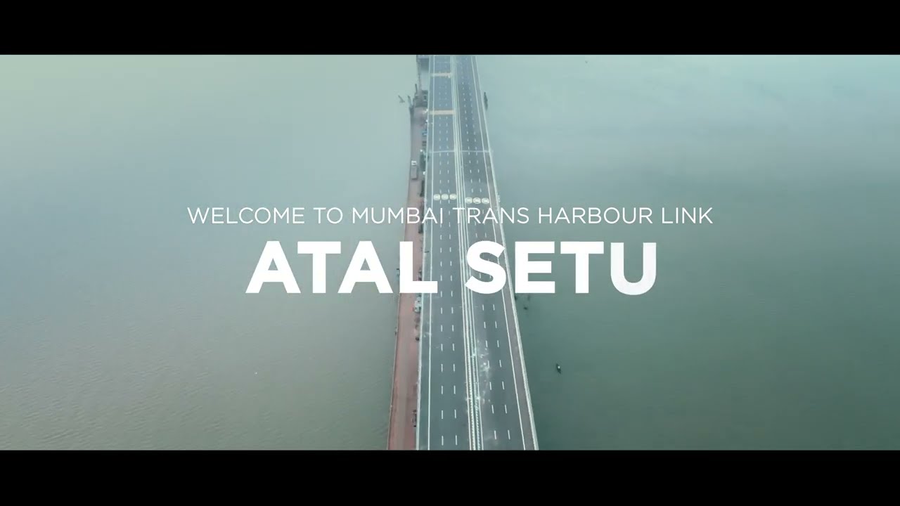 A new marvel of connectivity is set to be unveiled! | Atal Setu Mumbai Trans Harbour Link