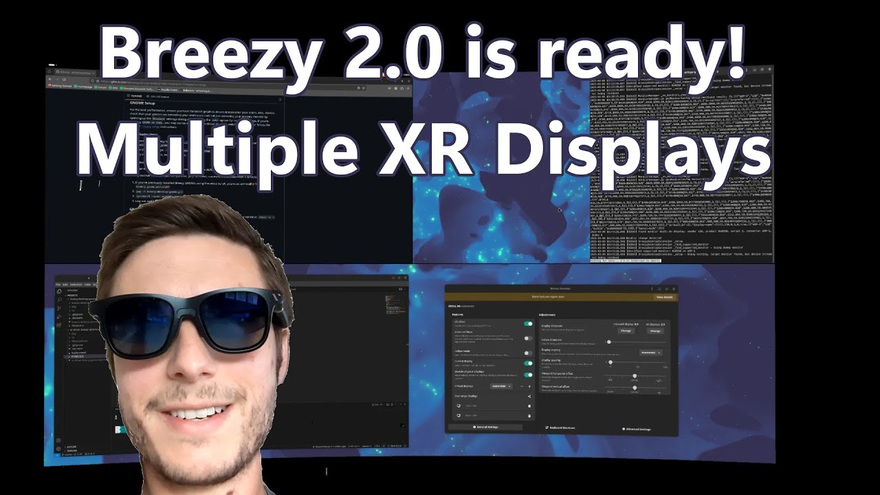 It's ready! Multiple XR Displays with Breezy Desktop