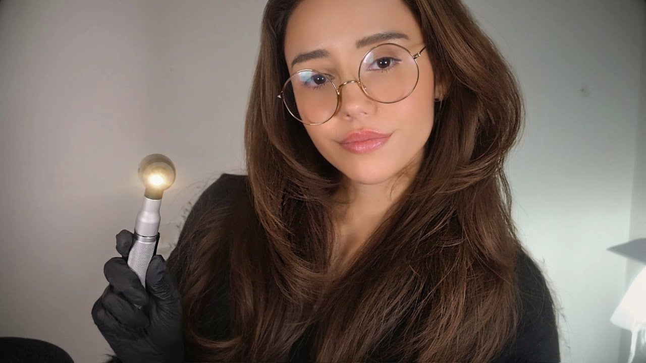ASMR - Cranial Nerve Exam (soft-spoken - whispered) ✨