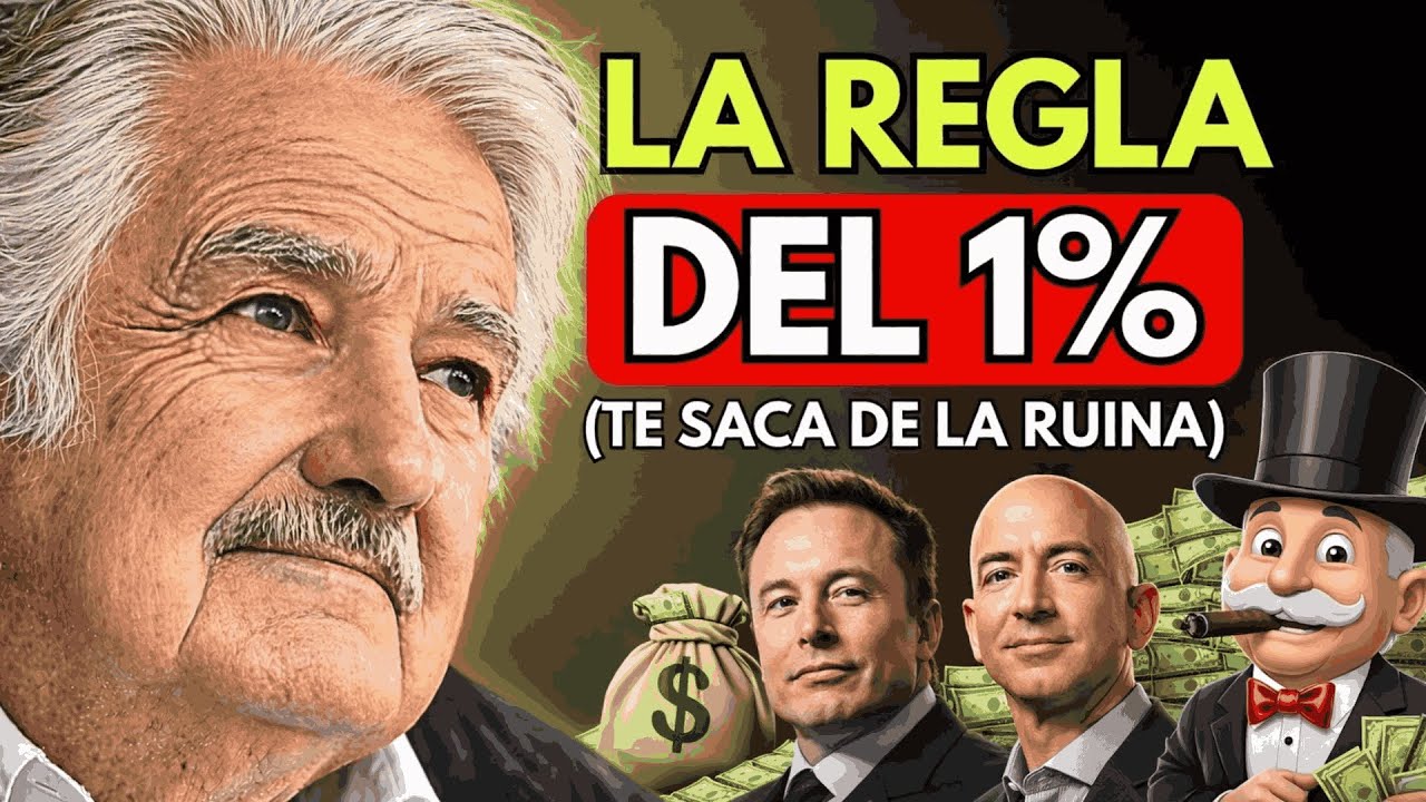 📉 La REGLA del 1% que me Cambió la VIDA - Pepe Mujica sobre DIGNIDAD Financiera