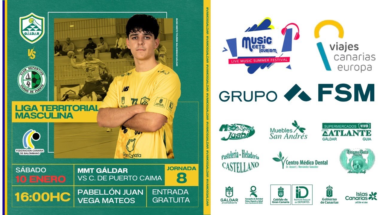 Music Meets Tourism Gáldar - Ciudad de Puerto · Liga Territorial Canarias