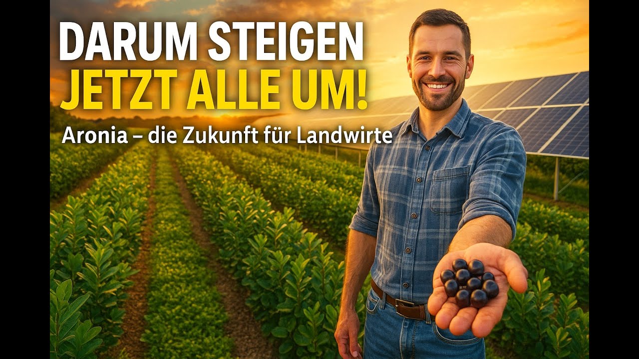 Warum immer mehr Landwirte auf Aronia umsteigen 🌱 | F&ouml;rdergelder, Ertr&auml;ge & Zukunftschancen