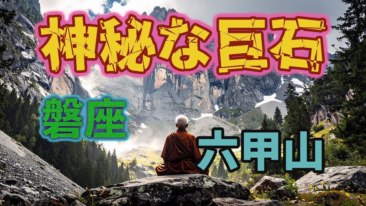 六甲最強のパワースポット　圧巻の巨大磐座