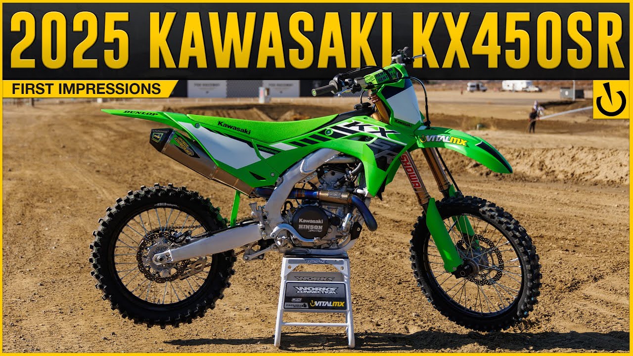 Kawasaki KX450SR 2025 года | Протестировано