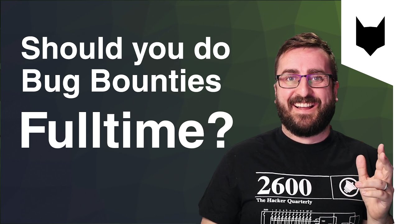 Hacking on Bug Bounties for a Living