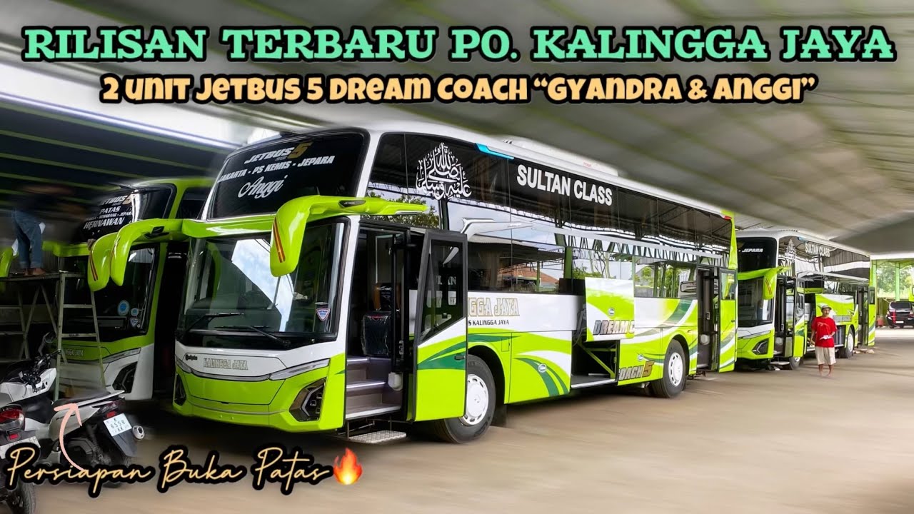 Rilisan Terbaru Po. Kalingga Jaya‼️Jetbus 5 DC, Hino RM 280. Batangan Baru Pak Kun🔥 Anggi & Gyandra.