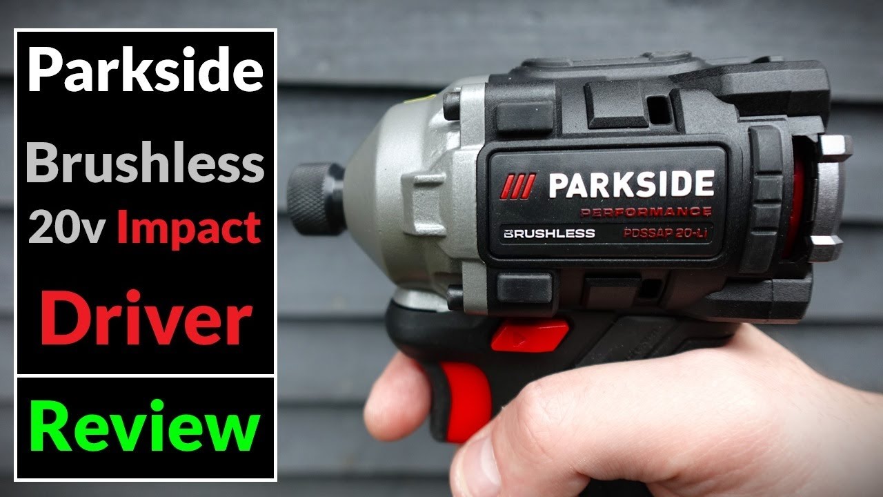 Ударный шуруповерт Parkside Performance 20v с бесщеточным двигателем PDSSAP 20-Li D3 (обзор инстр...