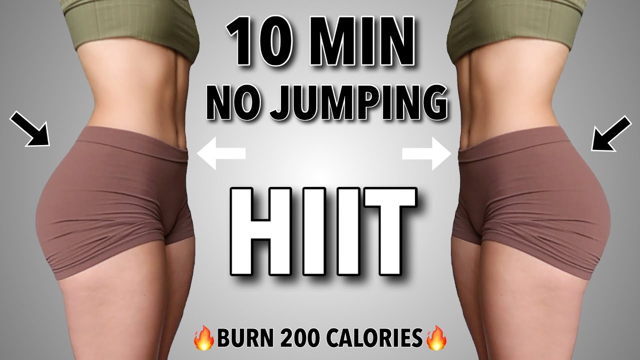 10 MIN LOW IMPACT HIIT WORKOUT - All Standing, No Equipment, No Jumping, Apartment Friendly - DAY 11