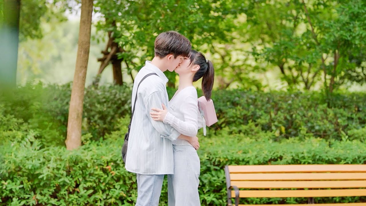 The president missed his wife madly and hugged her and kissed her!