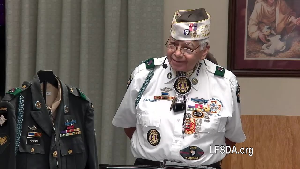 Cletus Ninham,  Shares His Story “I fought under two flags to protect two nations that I call home.”