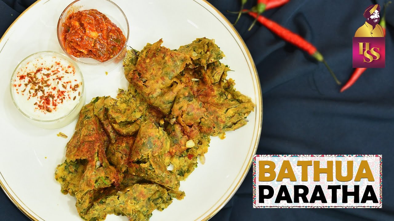 Bathua paratha Recipe | बथुआ के परांठे | How to make Bathua Paratha | #ChefHarpalSingh