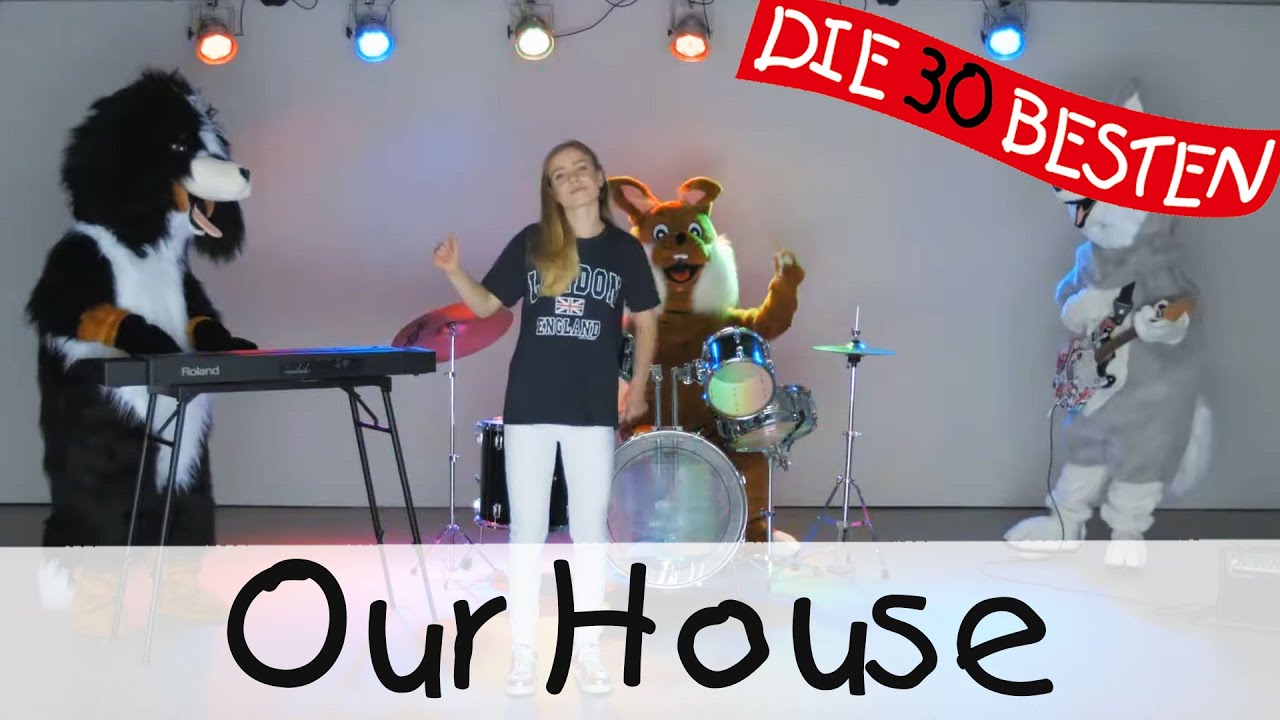 🐶 Our House - Singen, Tanzen und Bewegen || Kinderlieder