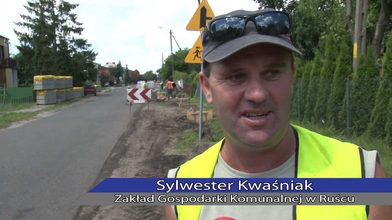 Nowe chodniki, odnowione budynki - zmiany w gminie Rusiec