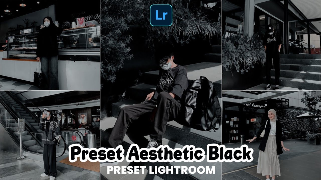 FREE 50 + PRESET LIGHTROOM TERBARU 2022 | AESTHETIC BLACK | PRESET LIGHTROOM