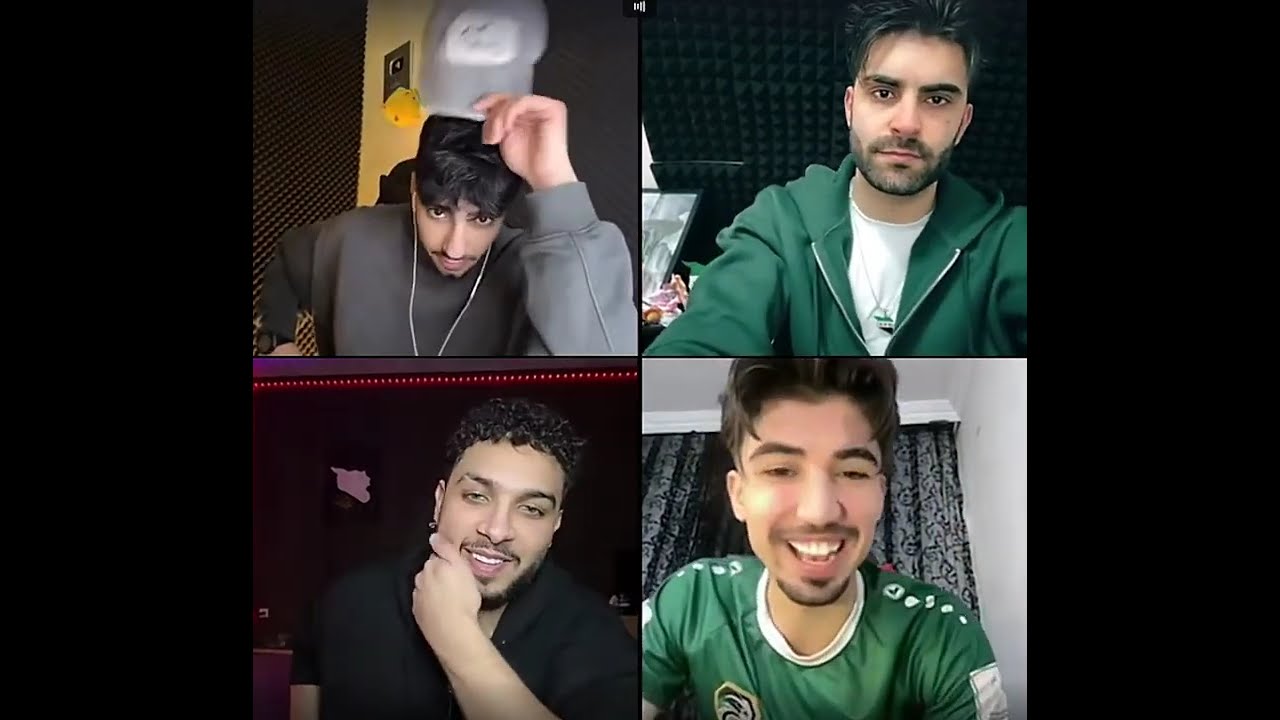 الان رباعي مع نزار و محمد كلو حماااس وأحكام سلخ مضحكه جدا 