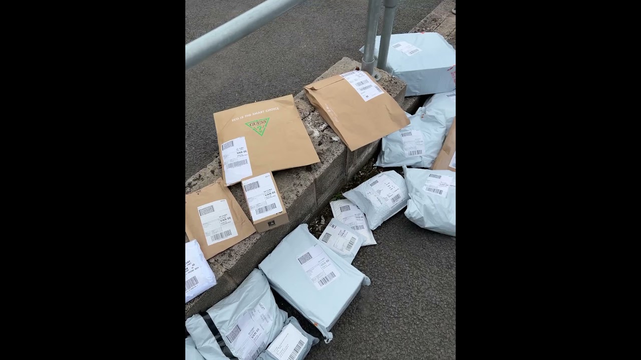 Evri delivery driver stacking