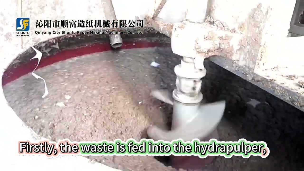 Full automatic paperboard machine production line waste paper recycling machine lines