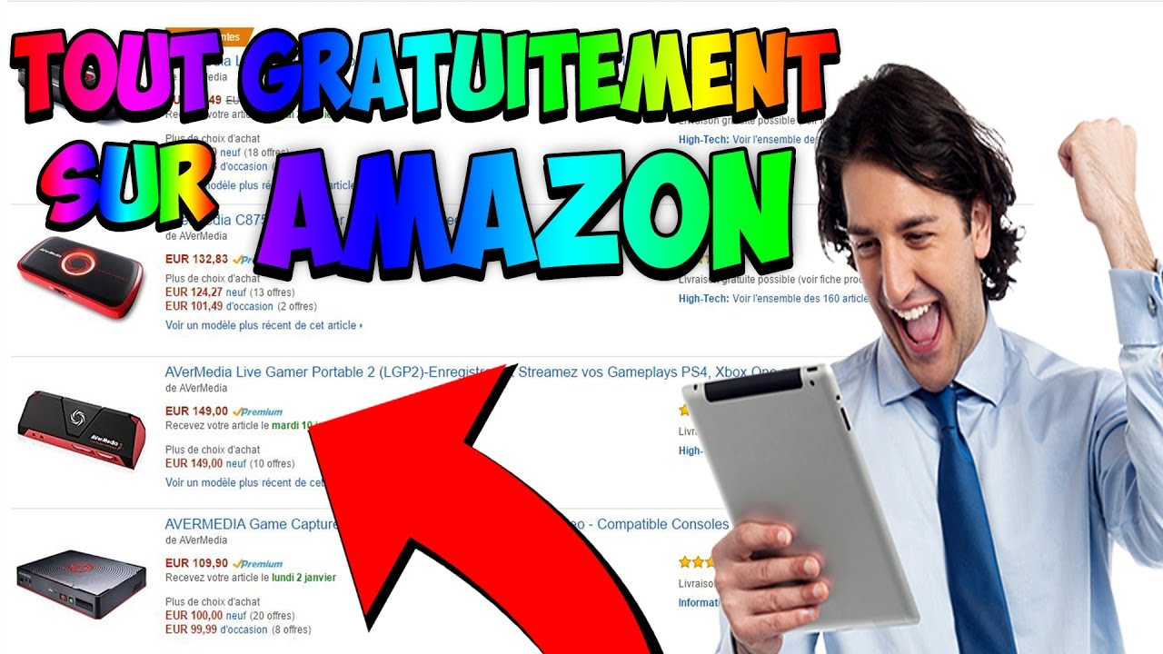 COMMENT AVOIR TOUT GRATUITEMENT SUR AMAZON !
