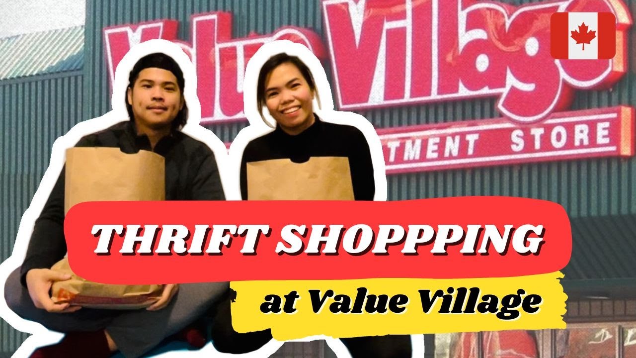 THRIFT SHOPPING FOR WINTER CLOTHES AT VALUE VILLAGE + HAUL (Ukay Ukay) | Buhay Canada