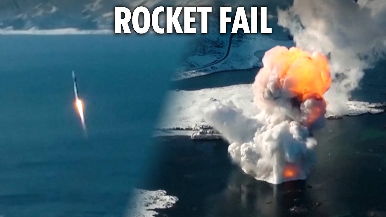 German space rocket explodes seconds after takeoff in Norway