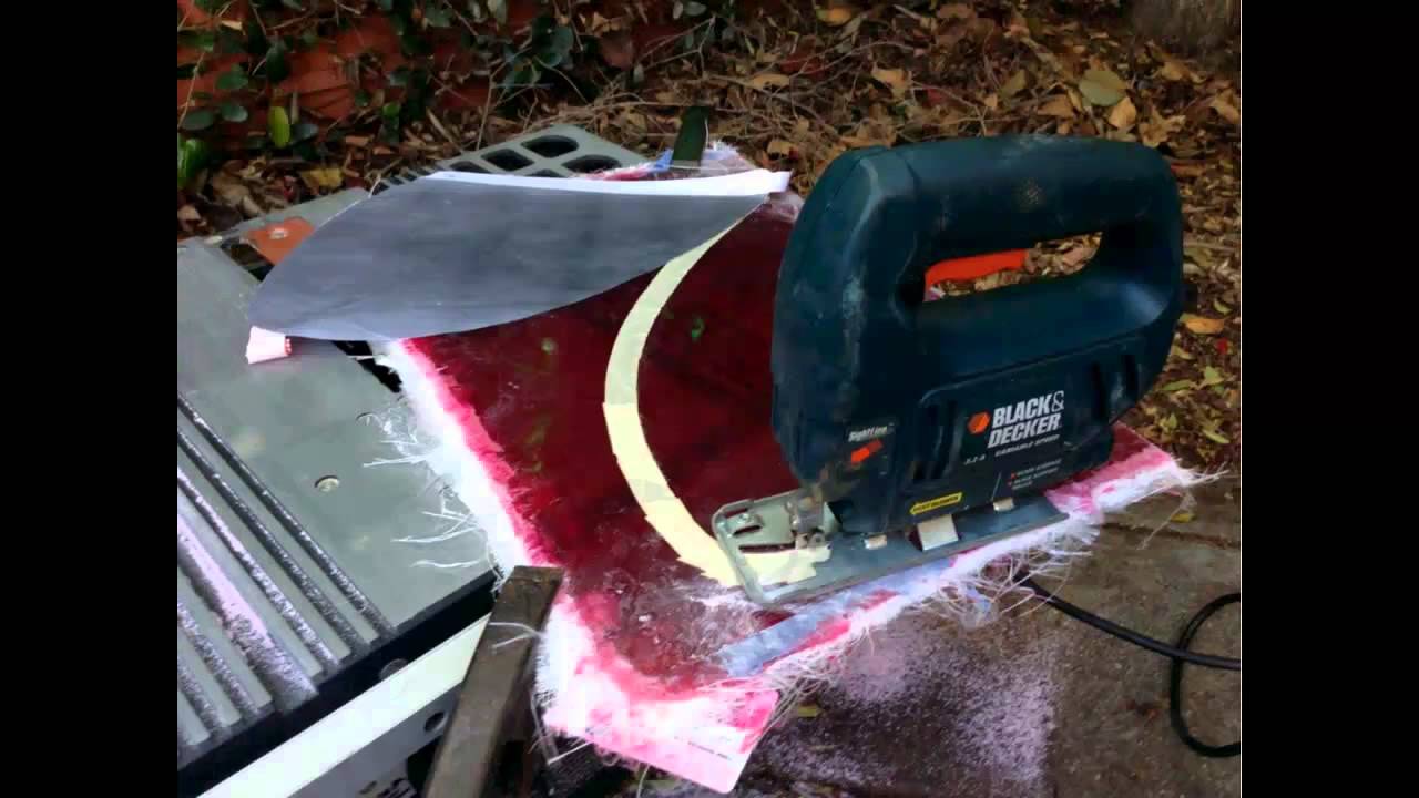 How to make a Fiberglass Fin for your Surfboard