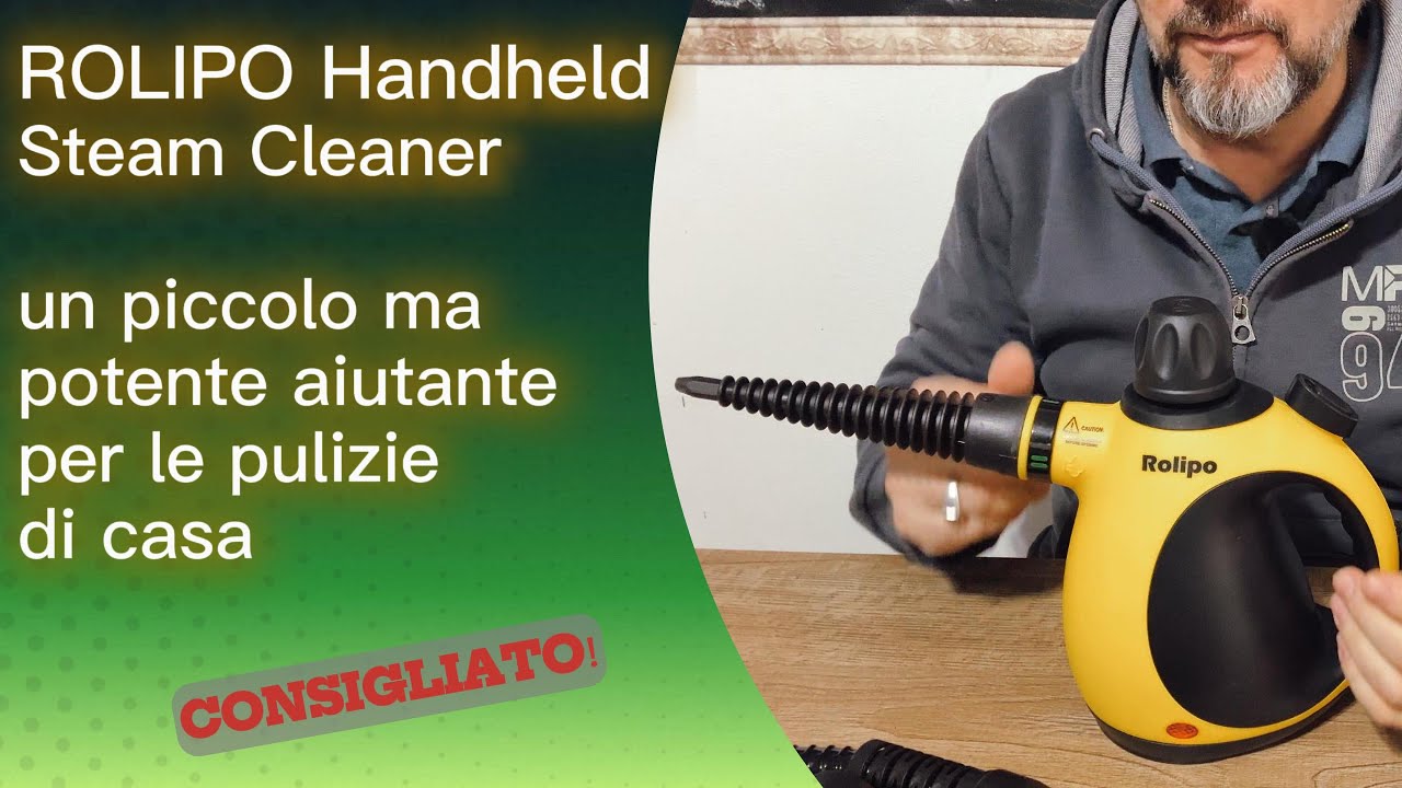 Rolipo Handheld Steam Cleaner – Il Pulitore a Vapore Portatile che Cambia le Regole