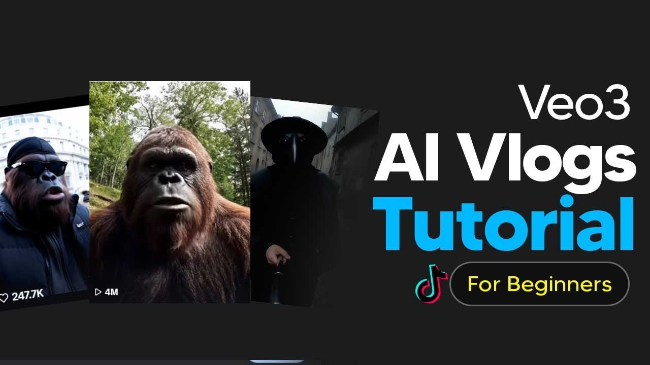 How To Make Viral AI Vlogs - Viral AI Tiktok Vlogs Tutorial (Veo-3)