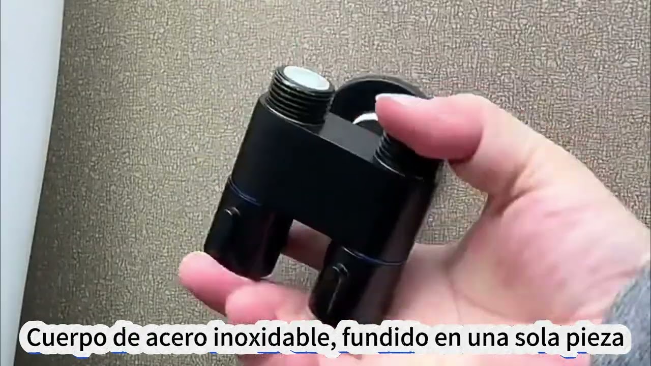 Ducha Bidet Arabe Wc Inodoro AIZO Acero Inoxidable negro