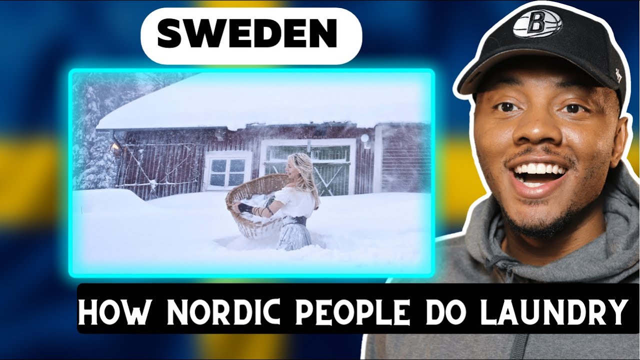 AMERICAN Reacts To How Nordic people do the laundry | Dar The Traveler