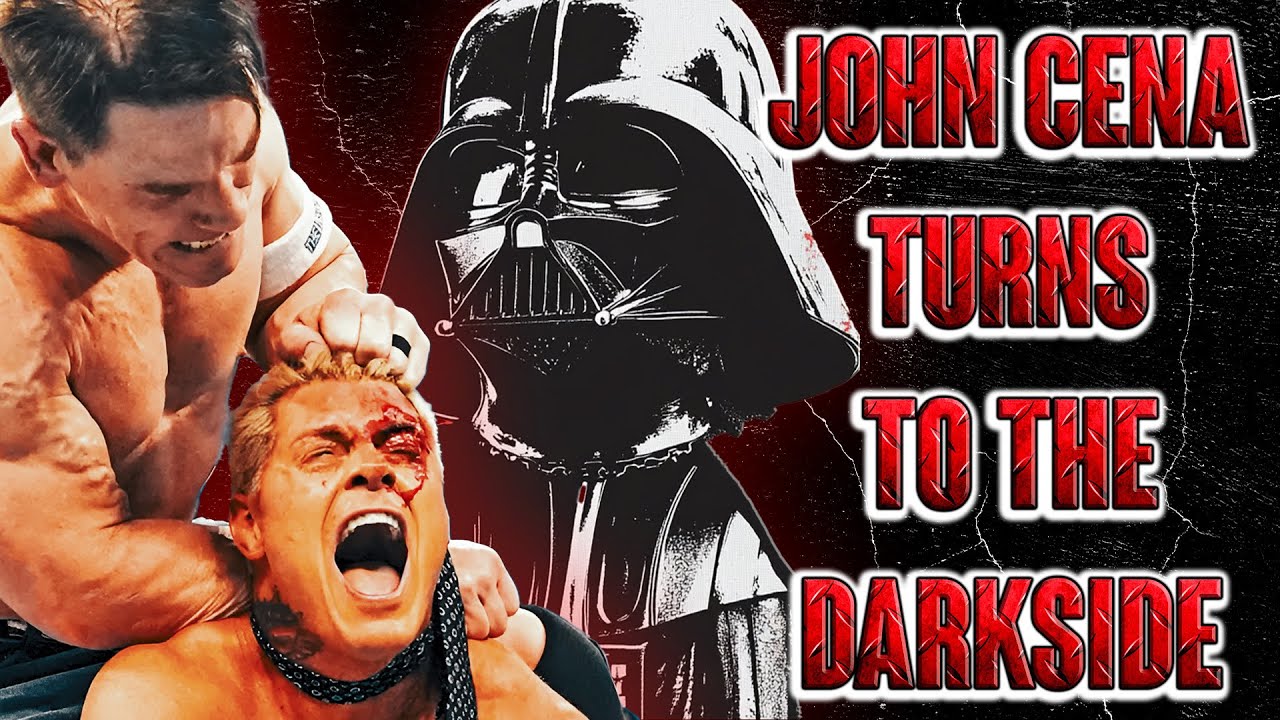 John Cena x Darth Vader | STAR WARS VS WWE - Dark Epic Mashup