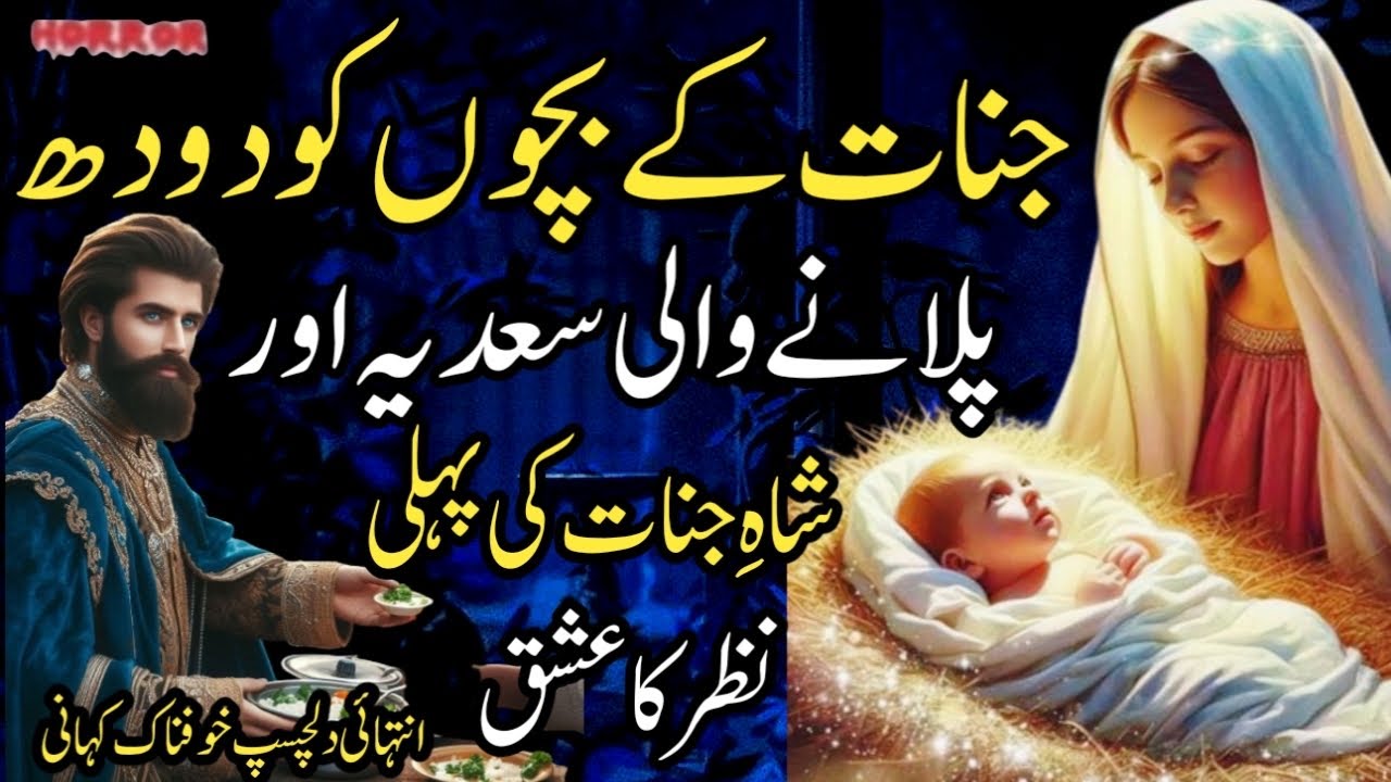 Jinnat Kay Bachon Ko Dodh Pilany Wali Sadia Aur Sha e Jinnat Ki Pheli Nazar Ka Ishq