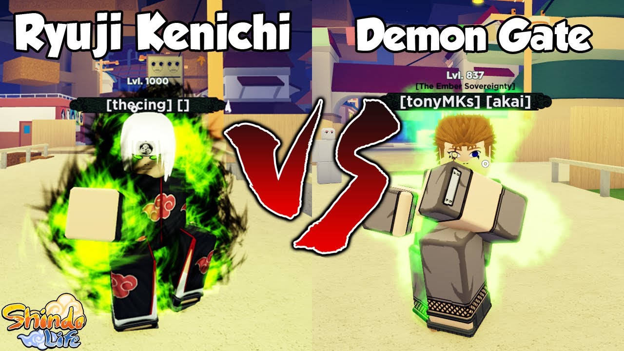 Shindo Life: Which Inner Gates is The Best? (Ryuji Kenichi Vs Demon Gate)