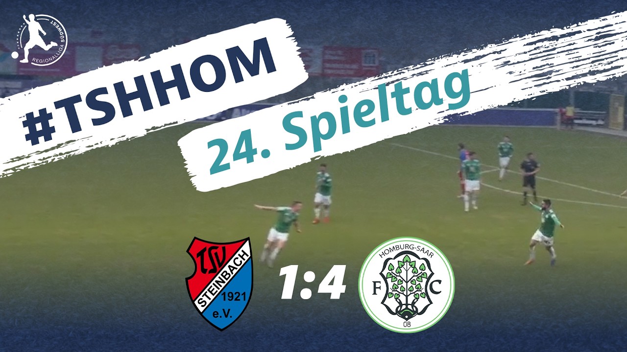 Weiter nach oben | TSV Steinbach Haiger - FC 08 Homburg | 24. Spieltag RLSW