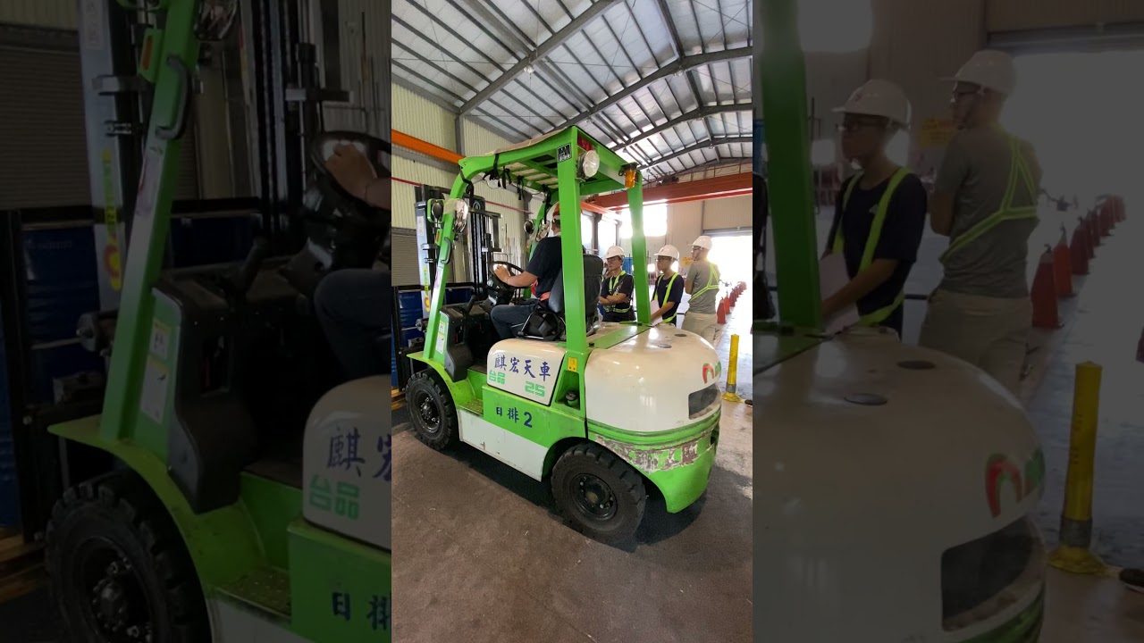 堆高機 第三站（貨架）路考 20200922 （西港廠）