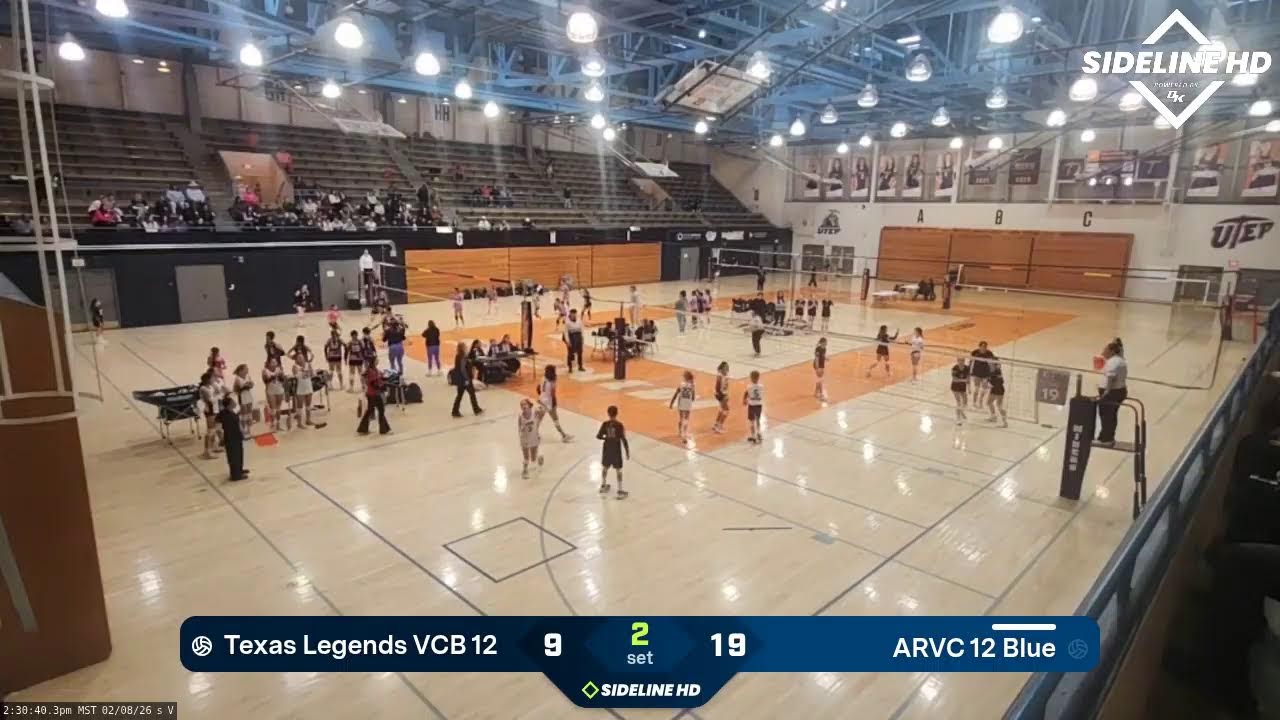 ARVC 12 Blue vs. Texas Legends VCB 12 (2026.02.08)