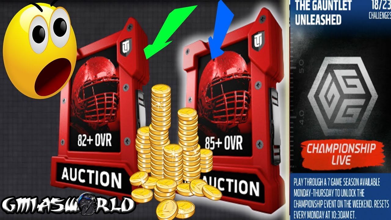 Madden 18 Tips: HOW TO USE GAUNTLET UNLEASHED TO BECOME A MUT MILLIONAIRE IN MUT 18 GAMEPLAY!