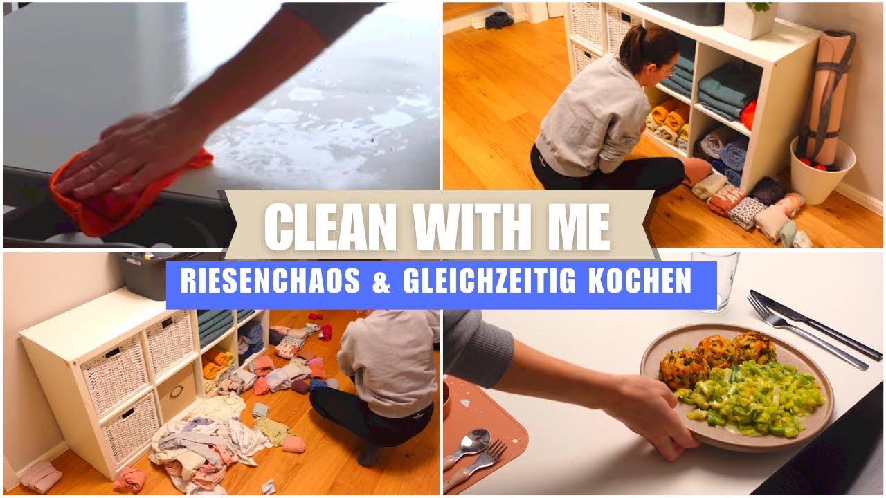 Putzroutine | Familienchaos beseitigen und gleichzeitig kochen