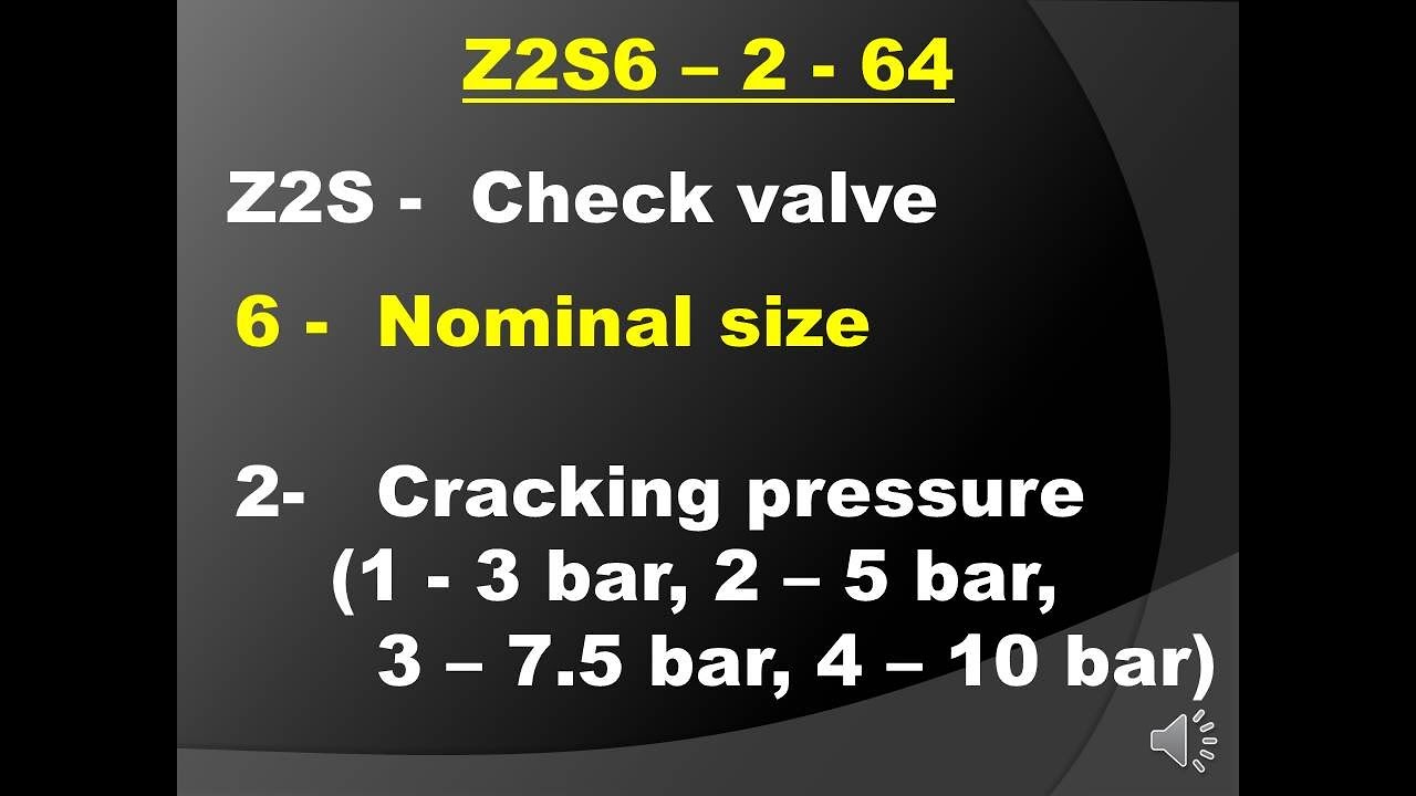 HOW TO READ HYDRAULIC VALVE MODEL NUMBER PART 2 #hydraulic @ADITYASHARMAACADEMY