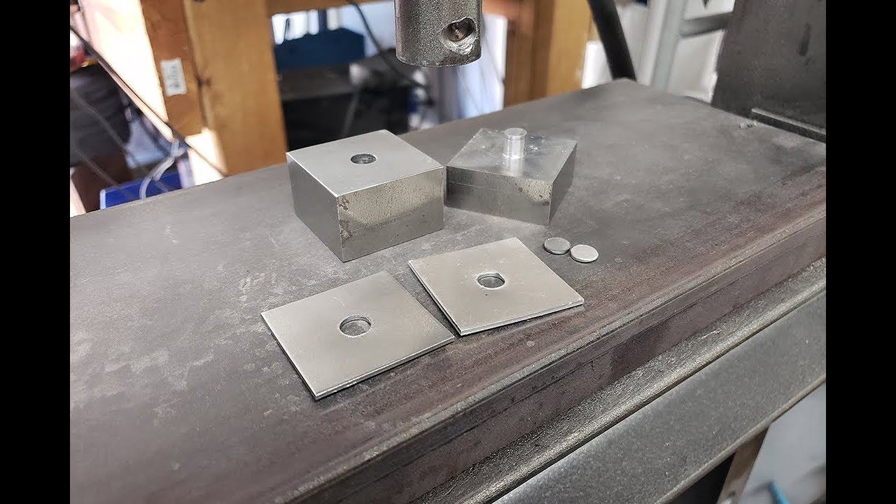 Making a Simple Punch Die for the Shop Press