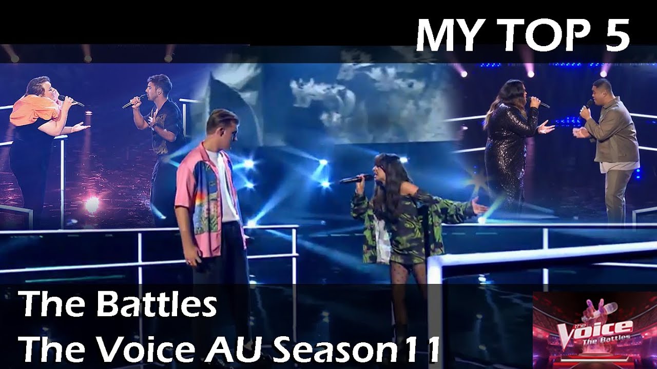 MY Top 5  The Battles - The Voice Australia Season11