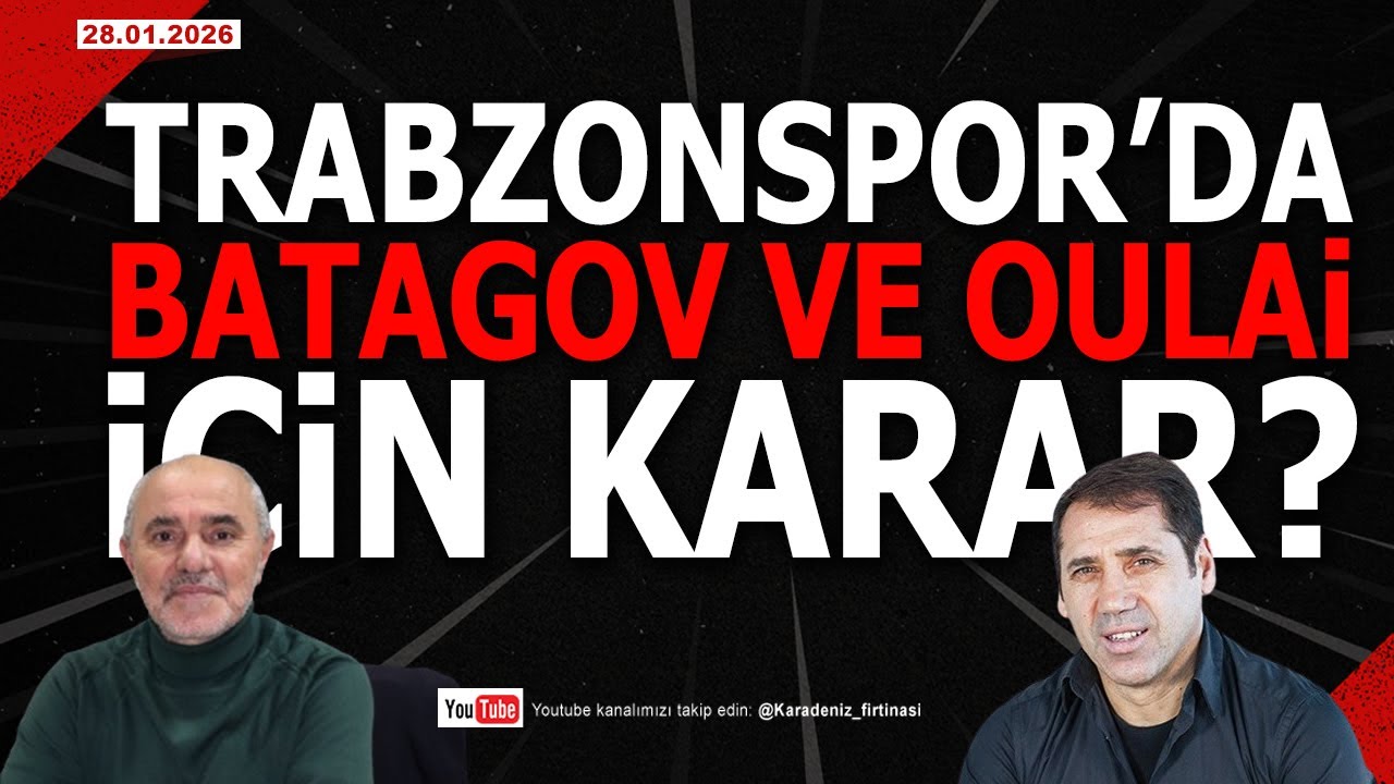 🔴🔵KARADENİZ FIRTINASI | TRABZONSPOR'DA GİDECEK SÜRPRİZ İSİM KİM? | 28.01.2026 #trabzonspor