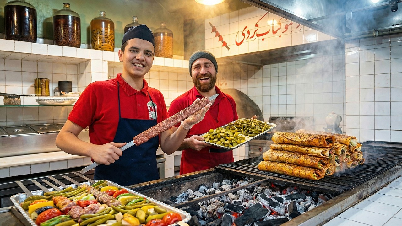 This Nostalgic Shirazi Sandwich Shook Tehran! | Kako Shirazi – Iranian Street Food 🇮🇷