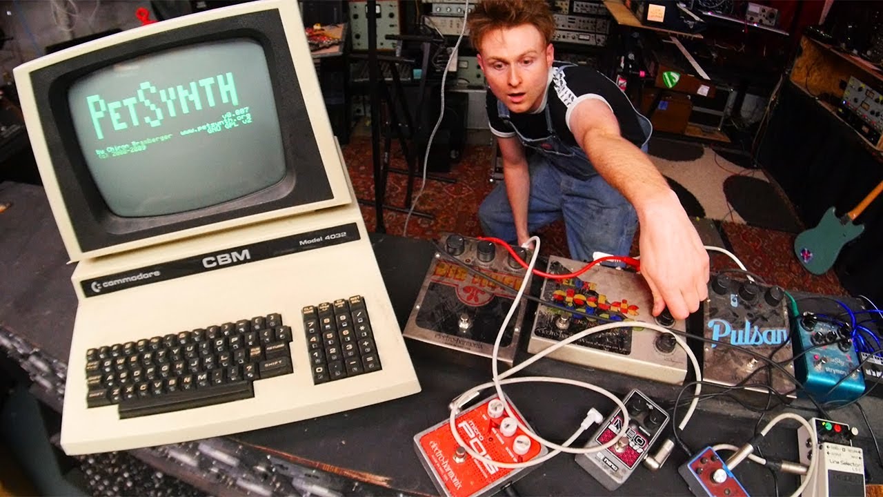 PET SYNTH Making A Commodore PET Sound Big And Beefy