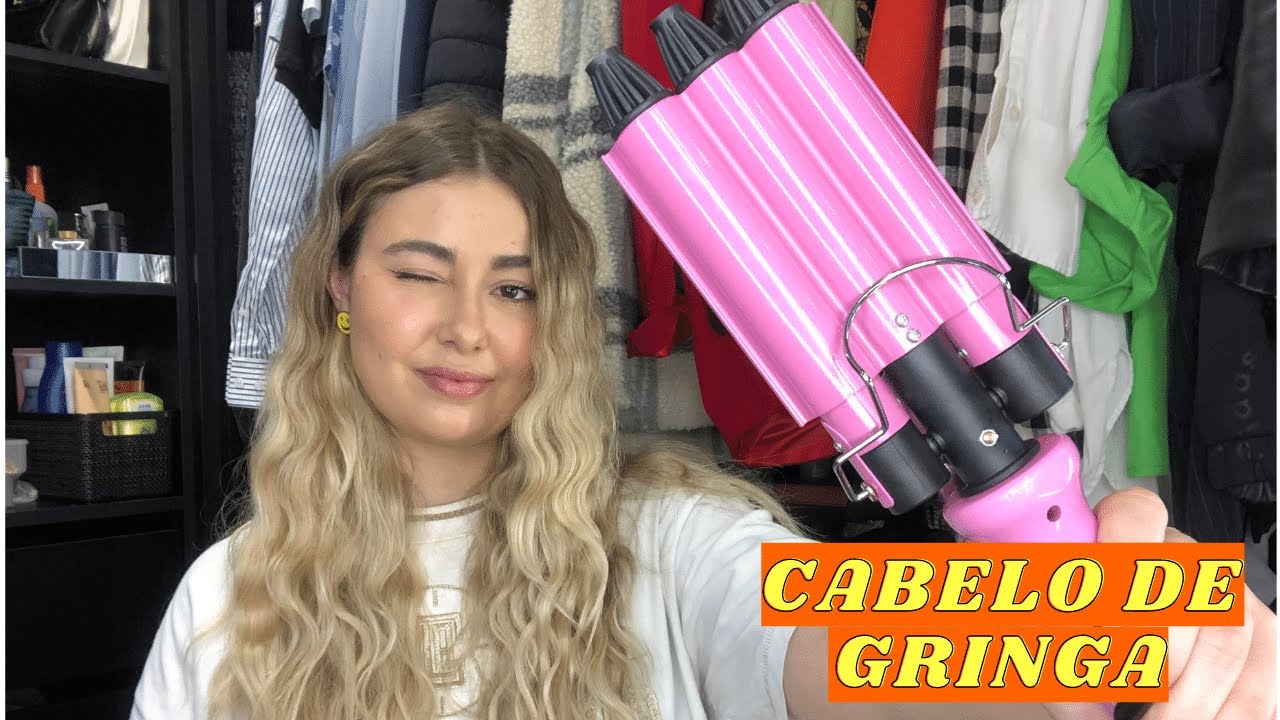 COMO FAZER TRIONDAS RÁPIDO E FÁCIL * CABELO DE GRINGA E DE SEREIA * 22mm