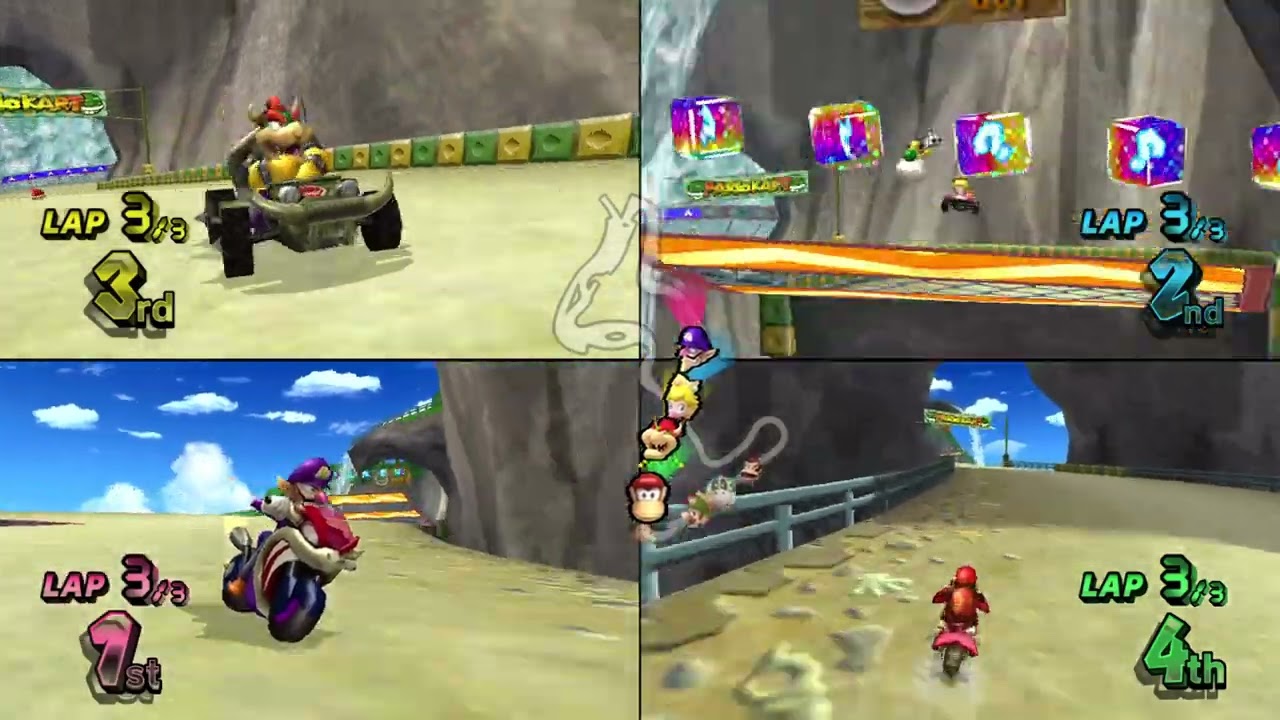 Mario Kart Wii ✦ 4 Players #416 Star Cup 150cc