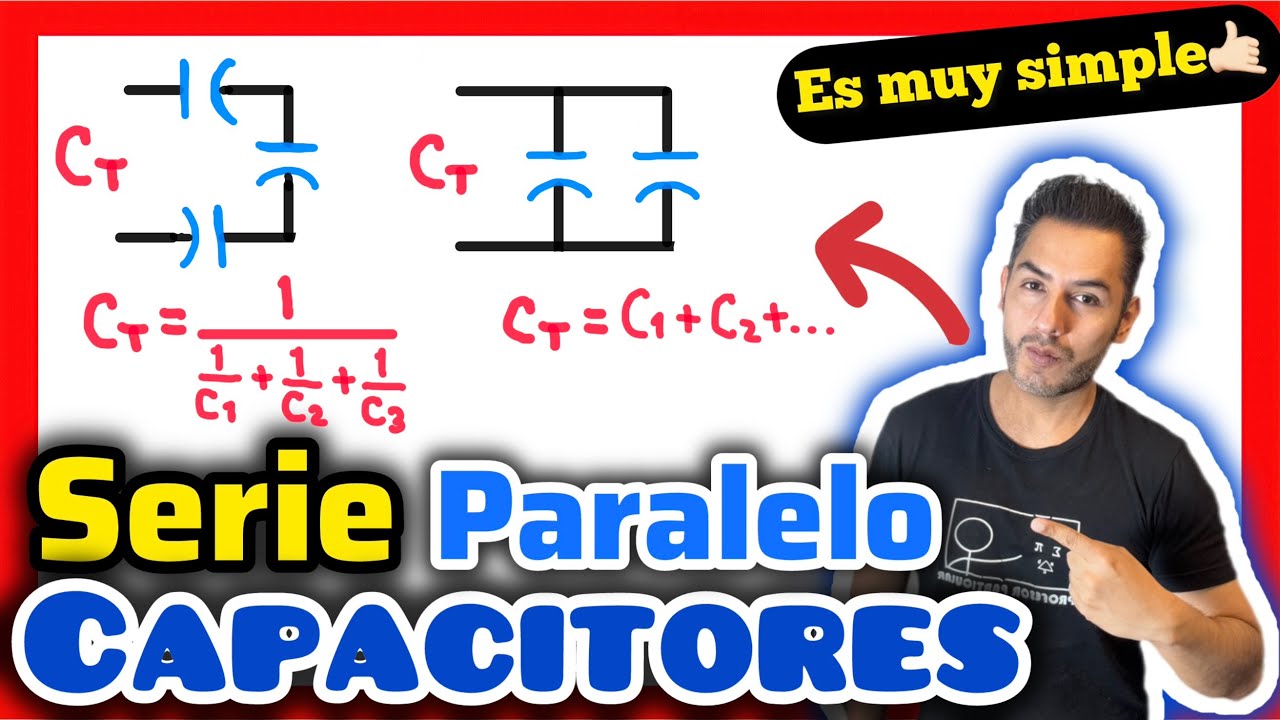 ✅CAPACITORES en SERIE y PARALELO  [𝐀𝐩𝐫𝐞𝐧𝐝𝐞 𝐘𝐀😎​🫵​💯]FÍSICA PREPARATORIA