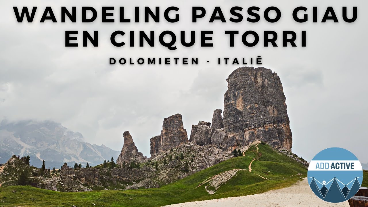 Wandeling met de Passo Giau en Cinque Torri -  Dolomieten (Itali&euml;)