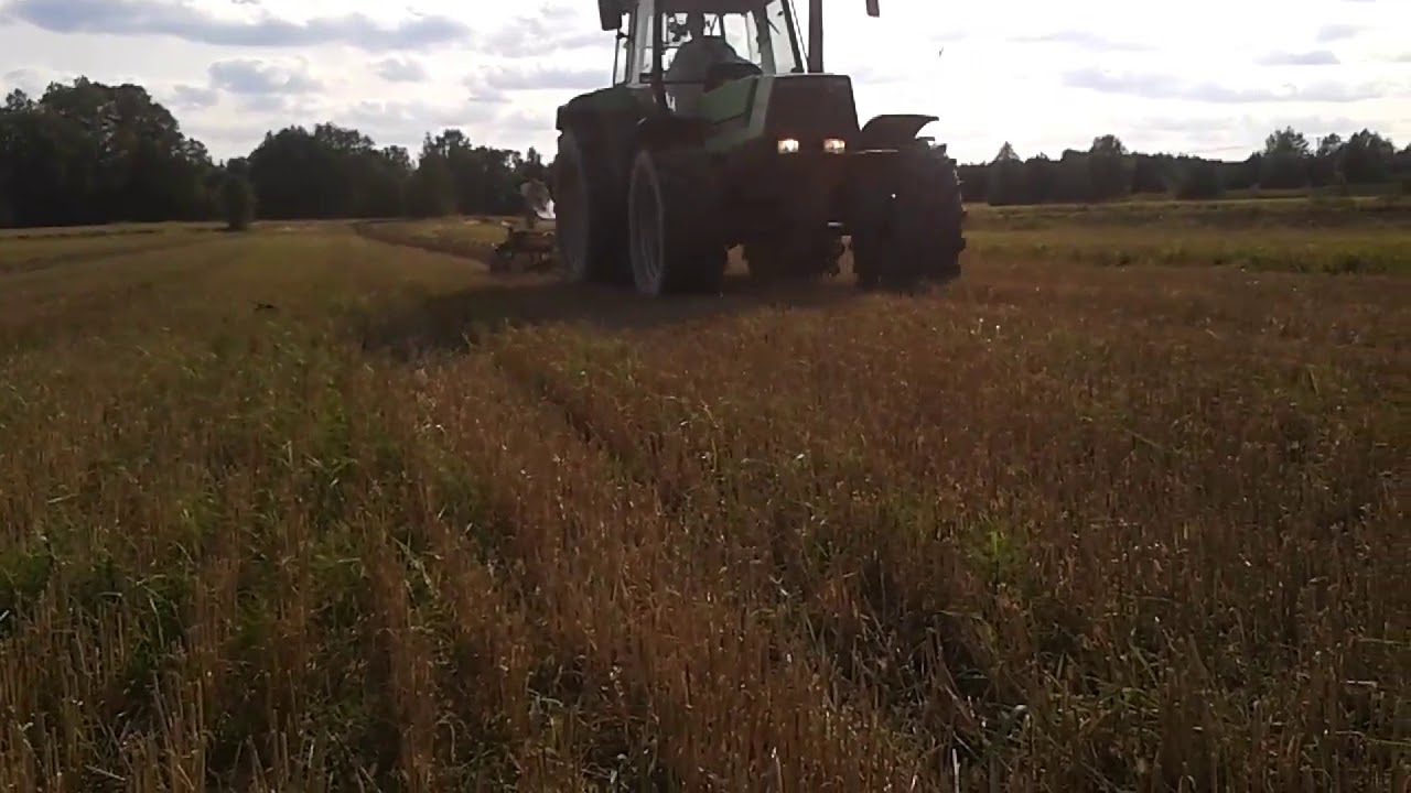 Deutz fahr agrostar 6.61 , kverneland  orka pod rzepak