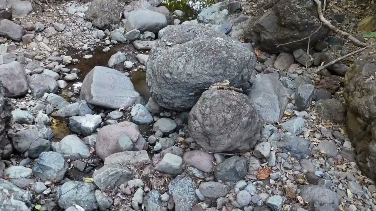 Quebrada en el ojo de agua jucuaran 